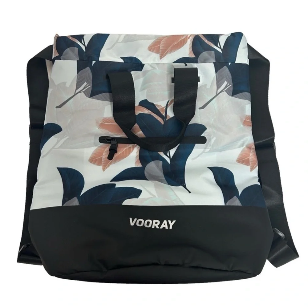 Black and Floral Women's Bag